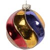 Clayre & Eef 6GL5100 Елочная игрушка стеклянная Ø 8 см многоцветная