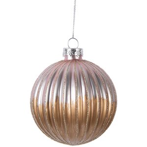 Clayre & Eef 6GL5112 Christbaumkugel Ø 8x8 cm...