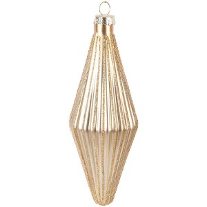 Clayre & Eef 6GL5113 Christbaumkugel Ø 5x15 cm...