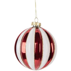 Clayre & Eef 6GL5118 Christbaumkugel Ø 10x11...