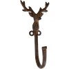 Clayre & Eef 6Y5947 Настенный крючок 8x6x16 см коричневый