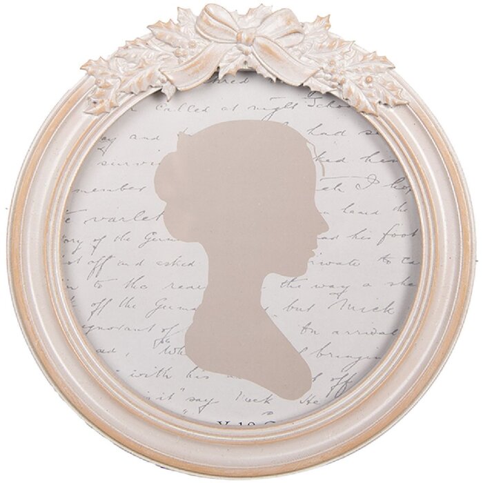 Clayre & Eef 2F1316 Fotorahmen 15x2x16 cm / Ø 13 cm