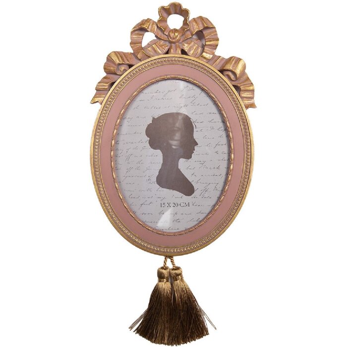 Clayre & Eef 2F1317 Fotorahmen 21x2x43 cm / 15x20 cm