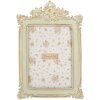 Clayre & Eef 2F1361M Fotorahmen 18x26 cm Grün und Goldfarben