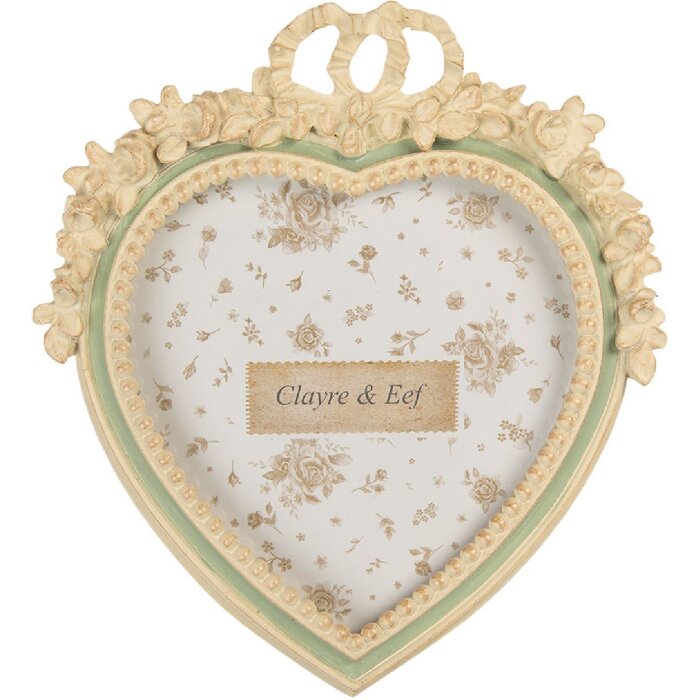 Clayre & Eef 2F1364S Fotorahmen 16x3x18 cm für 10x15 cm Fotos