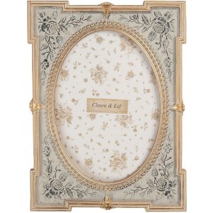 Clayre & Eef 2F1365M Fotorahmen 17x23 cm Blau...