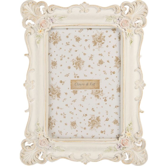 Clayre & Eef 2F1371S Fotorahmen 16x2x21 cm 10x15 cm