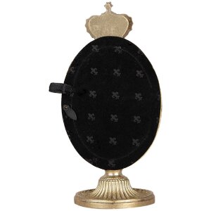 Clayre & Eef 2F1243 Fotorahmen 9x6x17 cm / 7x9 cm goldfarben