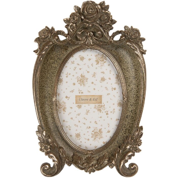 Clayre & Eef 2F1375 Fotorahmen 16x3x24 cm für 10x15 cm Bilder