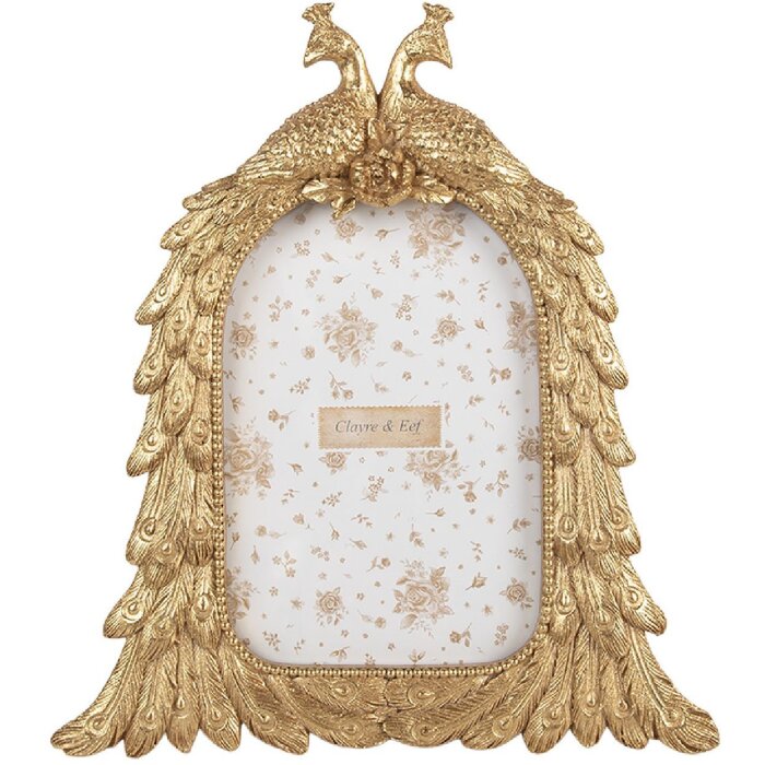 Clayre & Eef 2F1379 Fotorahmen 20x2x22 cm für 10x15 cm Fotos