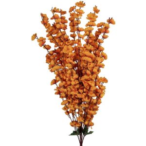 Clayre & Eef Декоративная ветка с цветами оранжевая...