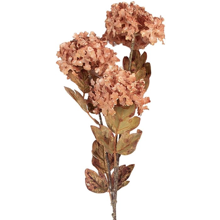 Clayre & Eef 5PL0193LP Dekoration Zweig mit Blumen 10x8x76 cm Rosa