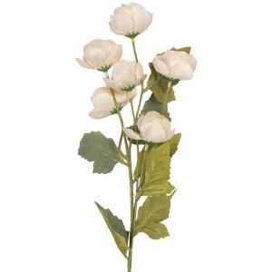 Clayre & Eef Декоративная ветка с цветами 10x10x63 см