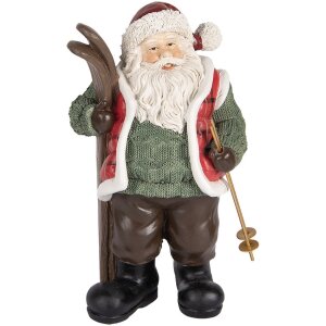 Clayre & Eef 6PR5524 Декорация Санта Клаус 15x11x25...
