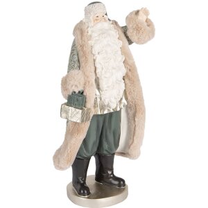 Clayre & Eef Декорация Санта Клаус 20x15x42 см