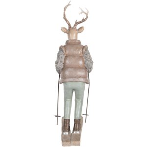 Clayre & Eef Декоративный олень 16x11x33 см