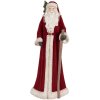 Clayre & Eef 6PR5539 Dekoration Weihnachtsmann 16x15x37 cm