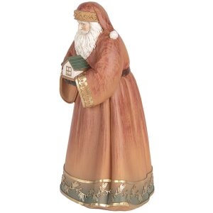 Clayre & Eef 6PR5543 Декорация Санта Клаус 17x13x27 см