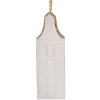 Clayre & Eef Декоративный Подвес Дом 4x4x11 см Белый