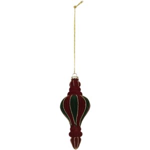 Clayre & Eef 6GL5236 Елочная игрушка 6x15 см