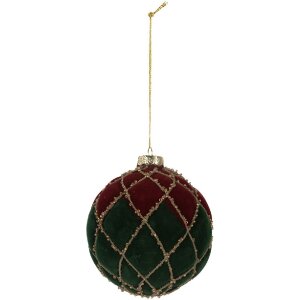 Clayre & Eef 6GL5237 Christbaumkugel Ø 10x10...