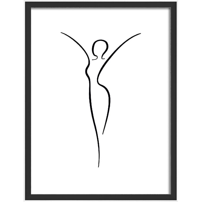 Walther Silhouette Деревянная фоторамка 40x50 см ЧЕРНАЯ