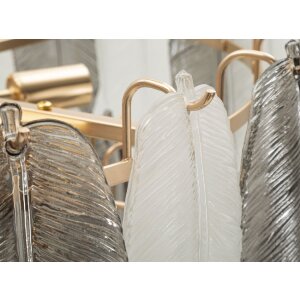 Mauro Ferretti Leafy потолочный светильник "Листья" Ø60x40-87 см 9xE14