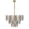 Mauro Ferretti Leafy потолочный светильник "Листья" Ø60x40-87 см 9xE14