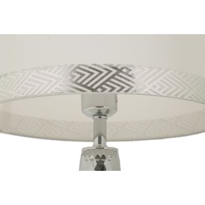 Mauro Ferretti Настольная лампа Tower серебристо-белая Ø 30x54 см E27