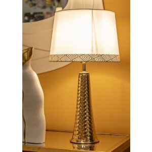 Mauro Ferretti Настольная лампа Tower золото-белая 30x54 см E27