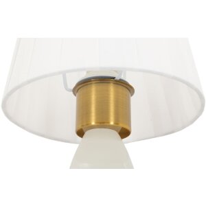 Mauro Ferretti Wandleuchte Budapest 16x20x46 cm E14 gold weiß