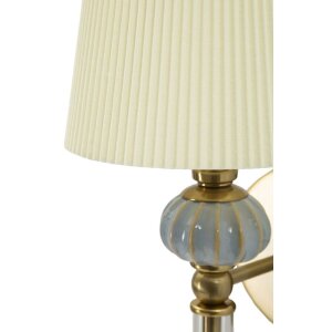 Mauro Ferretti Настенный светильник Варшава 17x22x57 см золото-белый