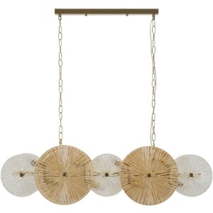 Mauro Ferretti Deckenleuchte Osaka 100x23x28-94 cm 8xE14...