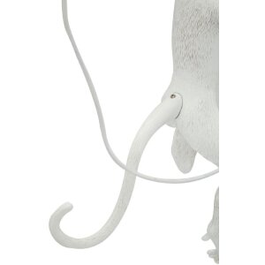 Mauro Ferretti Настенный светильник Обезьяна Белый 32x32x64 см