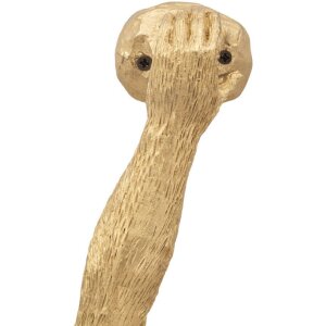 Mauro Ferretti Wandleuchte Affe gold 32x32x64 cm E27 ohne Leuchtmittel