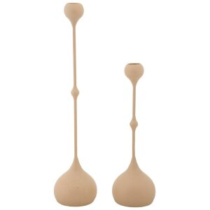 Mauro Ferretti Kerzenhalter Slimmy rosa – 2er-Set...