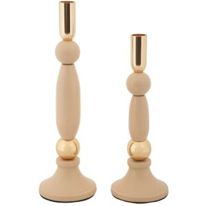 Mauro Ferretti Kerzenhalter Strek Rosa Set 2 Stück...