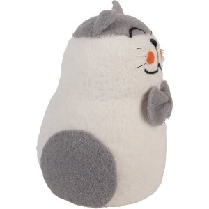 Clayre & Eef 66294 Filzkatze 14x14x20 cm