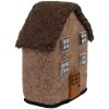 Clayre & Eef 66297 Filzhaus 12x7x14 cm Dekorativ