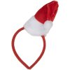 Clayre & Eef 66354 Haarband mit Weihnachtsmütze 12x6x22 cm
