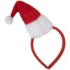 Clayre & Eef 66354 Haarband mit Weihnachtsmütze 12x6x22 cm