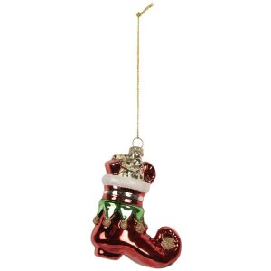 Clayre & Eef 6GL5291 Weihnachtsanhänger 9x4x10...