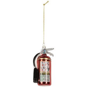 Clayre & Eef 6GL5294 Weihnachtsanhänger 6x5x13 cm