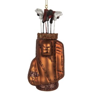 Clayre & Eef 6GL5311 Weihnachtsanhänger 6x4x13...