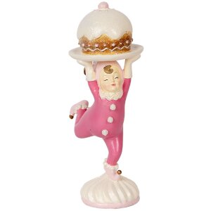 Clayre & Eef 6PR5618 Dekoration Elfe 12x8x21 cm Rosa...