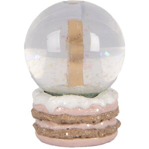 Clayre & Eef 66086 Schneekugel Ø 5x7 cm Dekoration für Weihnachten