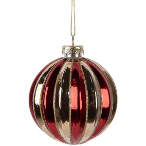 Clayre & Eef 6GL5135 Christbaumkugel Ø 8x8 cm...