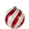 Clayre & Eef 6GL5139 Елочная игрушка 15 см Красная и Белая