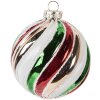 Clayre & Eef 6GL5174 Рождественский шар Ø 8 см, многоцветный