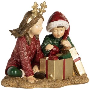 Clayre & Eef 6PR5676 Dekoration Kinder Rot und...